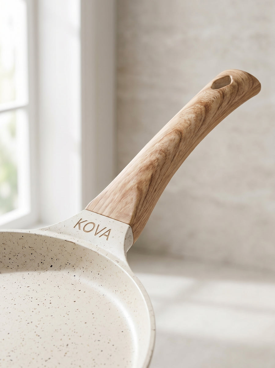 KOVA Ceramic Crêpe Pan — Flat Pan for Pancakes & Crêpes