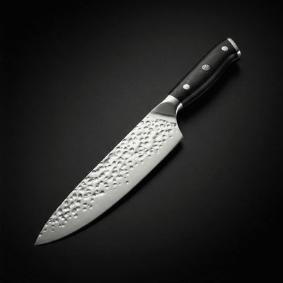 Japanese-Style Hammered Chef’s Knife – 7.9 inch (20 cm) Precision Blade