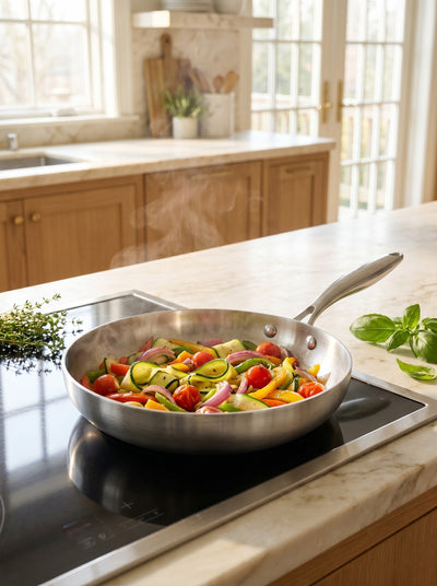 Poêle Inox KOVA - healthy-cooking