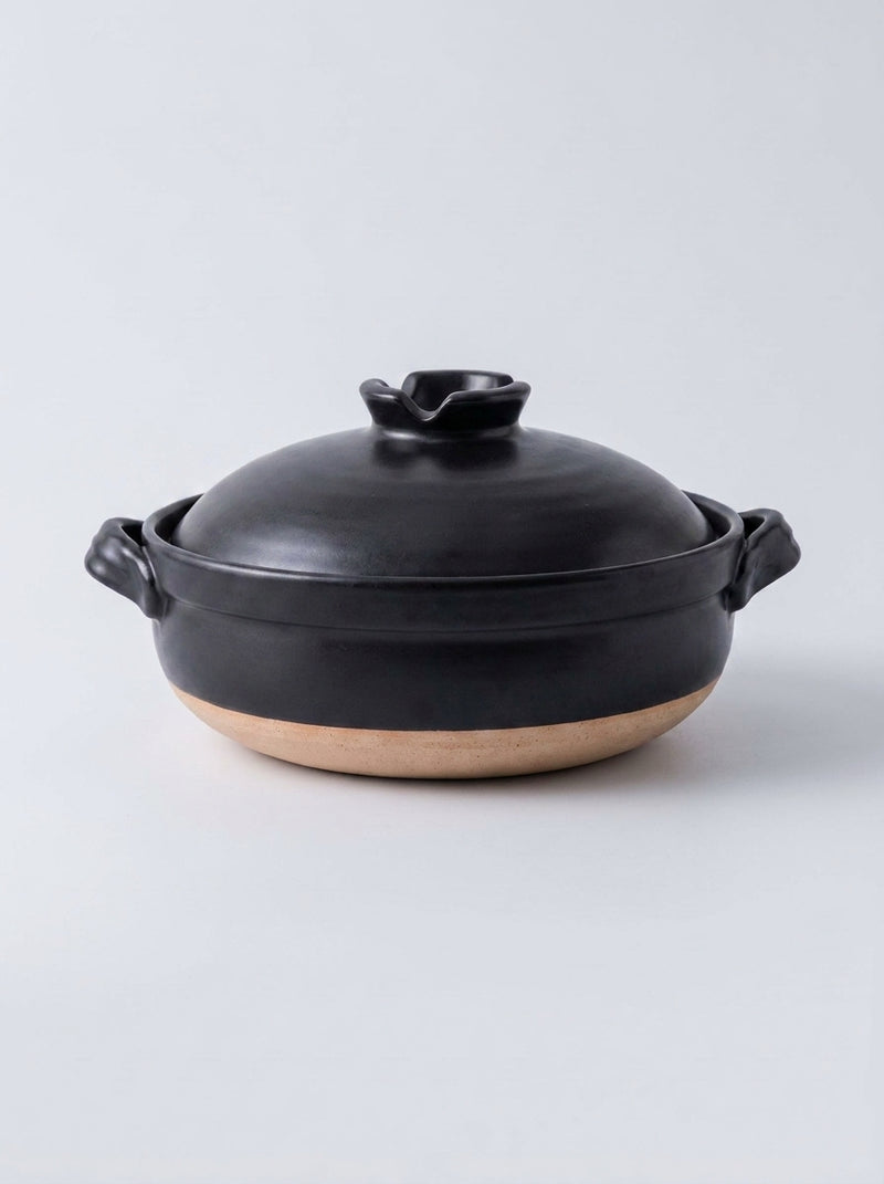 KOVA Japanese Clay Pot — Traditional Ceramic Casserole
