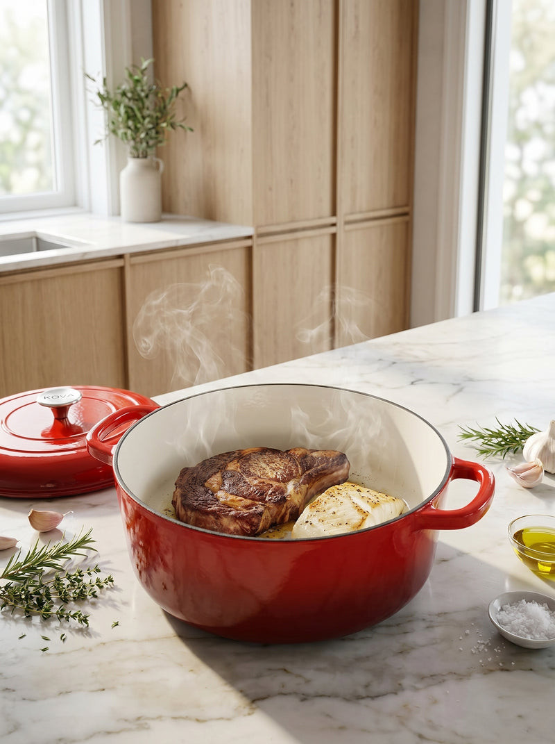 Cocotte fonte KOVA - gourmet-cooking