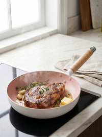 Poêle céramique KOVA colorée - gourmet-cooking