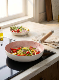 Poêle céramique KOVA colorée - healthy-cooking