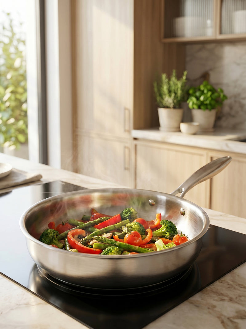 Poêle KOVA inox 304 - healthy-cooking