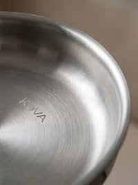 Poêle KOVA inox 304 - surface-closeup