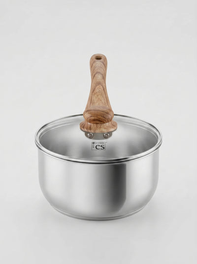 Casserole à Sauce KOVA — Inox Premium (0,9L / 1,8L / 2,7L)