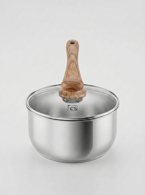 Casserole à Sauce KOVA — Inox Premium (0,9L / 1,8L / 2,7L)