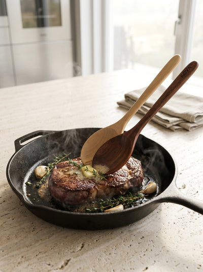 Set cuillères KOVA bois naturel - gourmet-cooking
