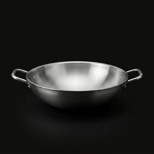 KOVA Chef Stainless Wok — 304 Double Handle